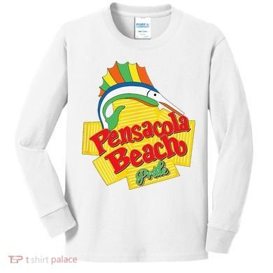 Pensacola Beach Pride Kids Long Sleeve Shirt