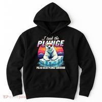 Polar Bear Plunge Survivor Fun Winter Adventurers Apparel Hoodie thumb 0