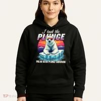 Polar Bear Plunge Survivor Fun Winter Adventurers Apparel Hoodie thumb 5