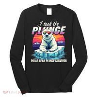 Polar Bear Plunge Survivor Fun Winter Adventurers Apparel Long Sleeve Shirt thumb 0