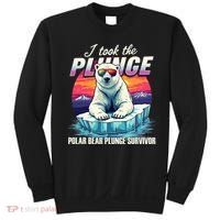 Polar Bear Plunge Survivor Fun Winter Adventurers Apparel Sweatshirt thumb 0