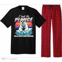 Polar Bear Plunge Survivor Fun Winter Adventurers Apparel Pajama Set thumb 0
