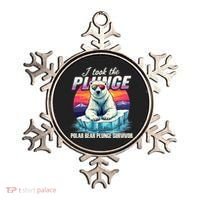 Polar Bear Plunge Survivor Fun Winter Adventurers Apparel Ornament thumb 0
