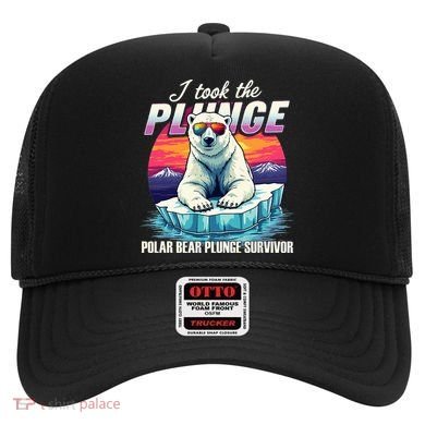 Polar Bear Plunge Survivor Fun Winter Adventurers Apparel Hat