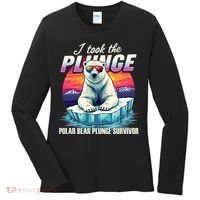 Polar Bear Plunge Survivor Fun Winter Adventurers Apparel Women's Long Sleeve Shirt thumb 0