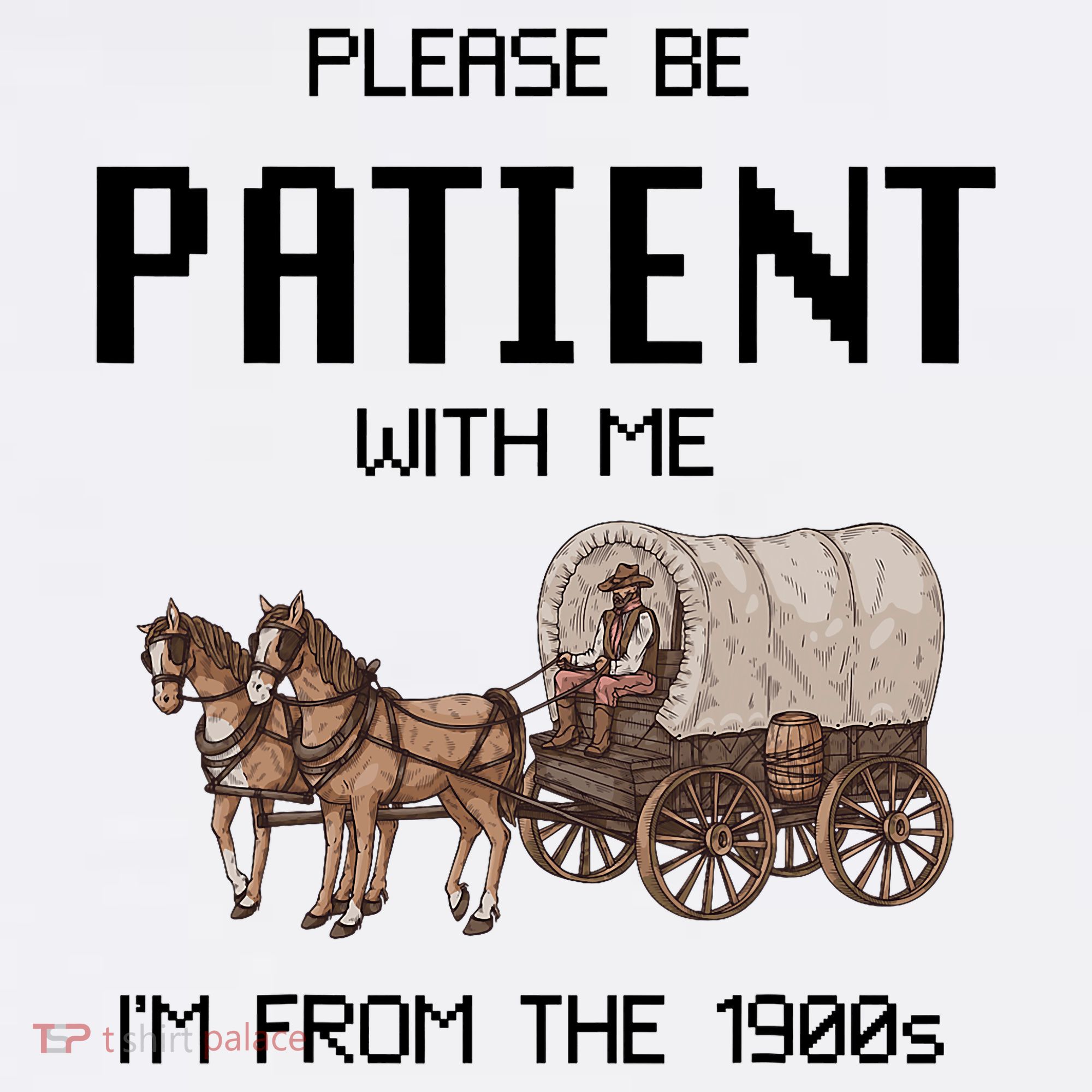 Please Be Patient With Me IM From The 1900s Vintage T-Shirt