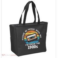 Please Be Patient With Me I'm From The 1900s Tote Bag thumb 2