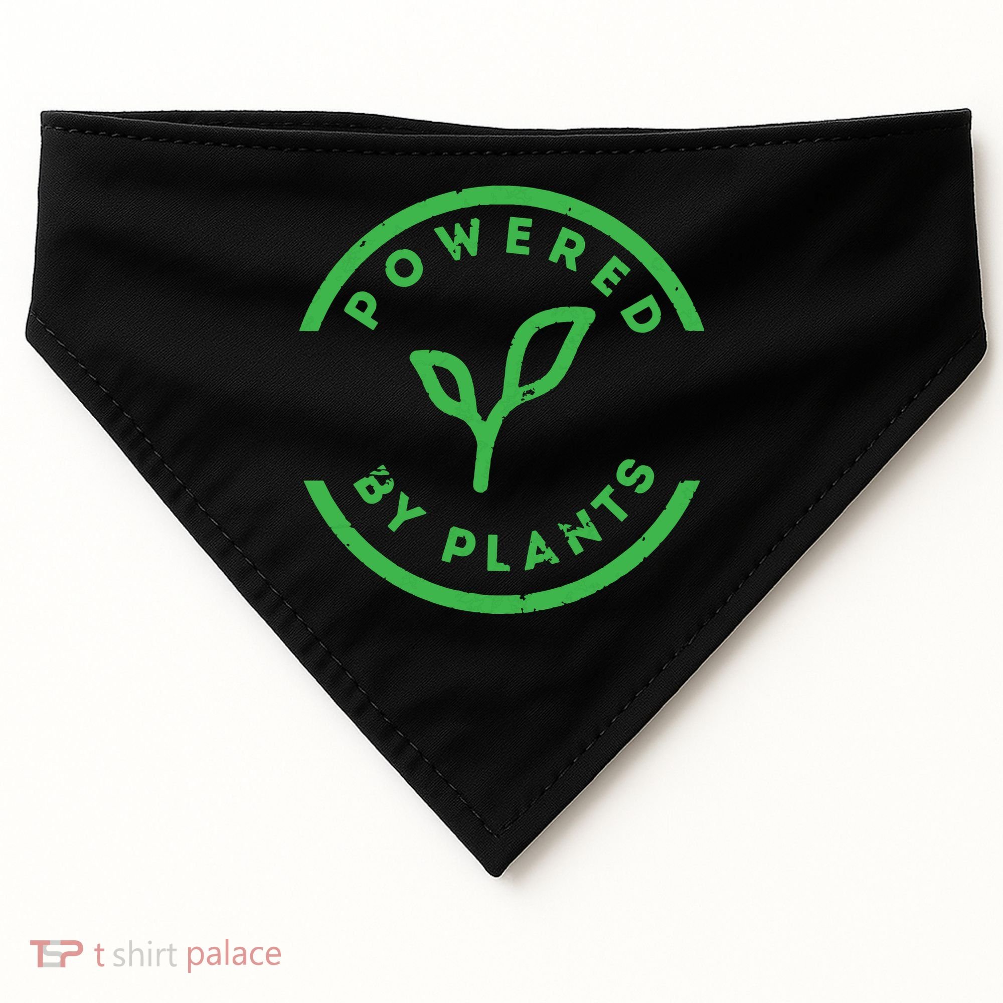 Powered By Plants Vegan Workout USA-Made Doggie Bandana