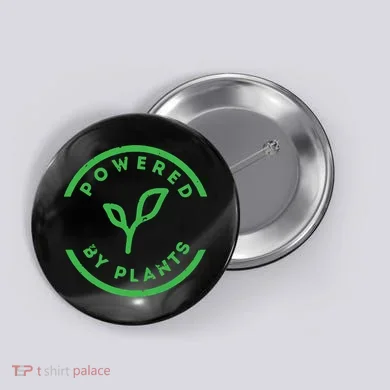Powered By Plants Vegan Workout Button