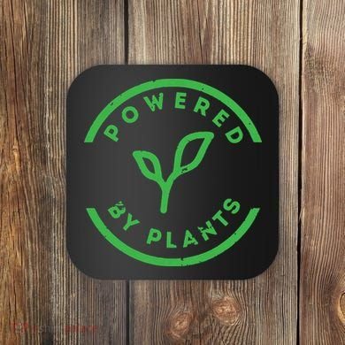 Powered By Plants Vegan Workout Coaster