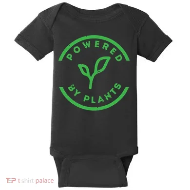 Powered By Plants Vegan Workout Baby Bodysuit