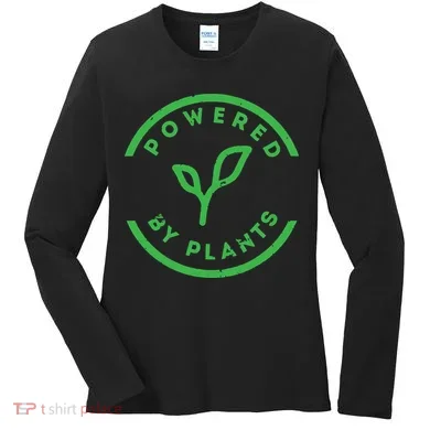 Powered By Plants Vegan Workout Women's Long Sleeve Shirt