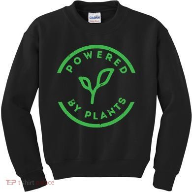 Powered By Plants Vegan Workout Kids Sweatshirt