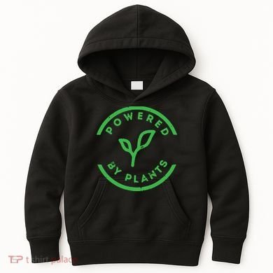 Powered By Plants Vegan Workout Kids Hoodie