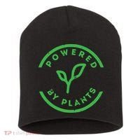 Powered By Plants Vegan Workout Short Acrylic Beanie thumb 0