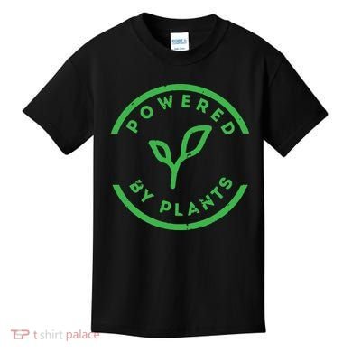Powered By Plants Vegan Workout Kids T-Shirt