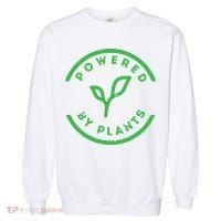 Powered By Plants Vegan Workout Garment-Dyed Sweatshirt thumb 0