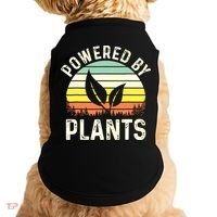 Powered By Plants Veggie Vegan Gardening Doggie Tank thumb 0