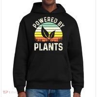 Powered By Plants Veggie Vegan Gardening District V.I.T. Heavyweight Hoodie thumb 0