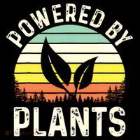 Powered By Plants Veggie Vegan Gardening Women's Hoodie thumb 2