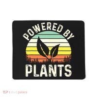 Powered By Plants Veggie Vegan Gardening Mousepad thumb 0
