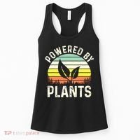 Powered By Plants Veggie Vegan Gardening Women's Tank Top thumb 0