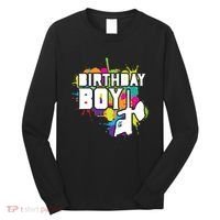 Paintball Birthday Party Theme Long Sleeve Shirt thumb 0