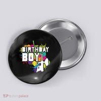 Paintball Birthday Party Theme Button thumb 0