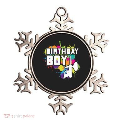 Paintball Birthday Party Theme Ornament