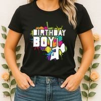 Paintball Birthday Party Theme Women's T-Shirt thumb 2
