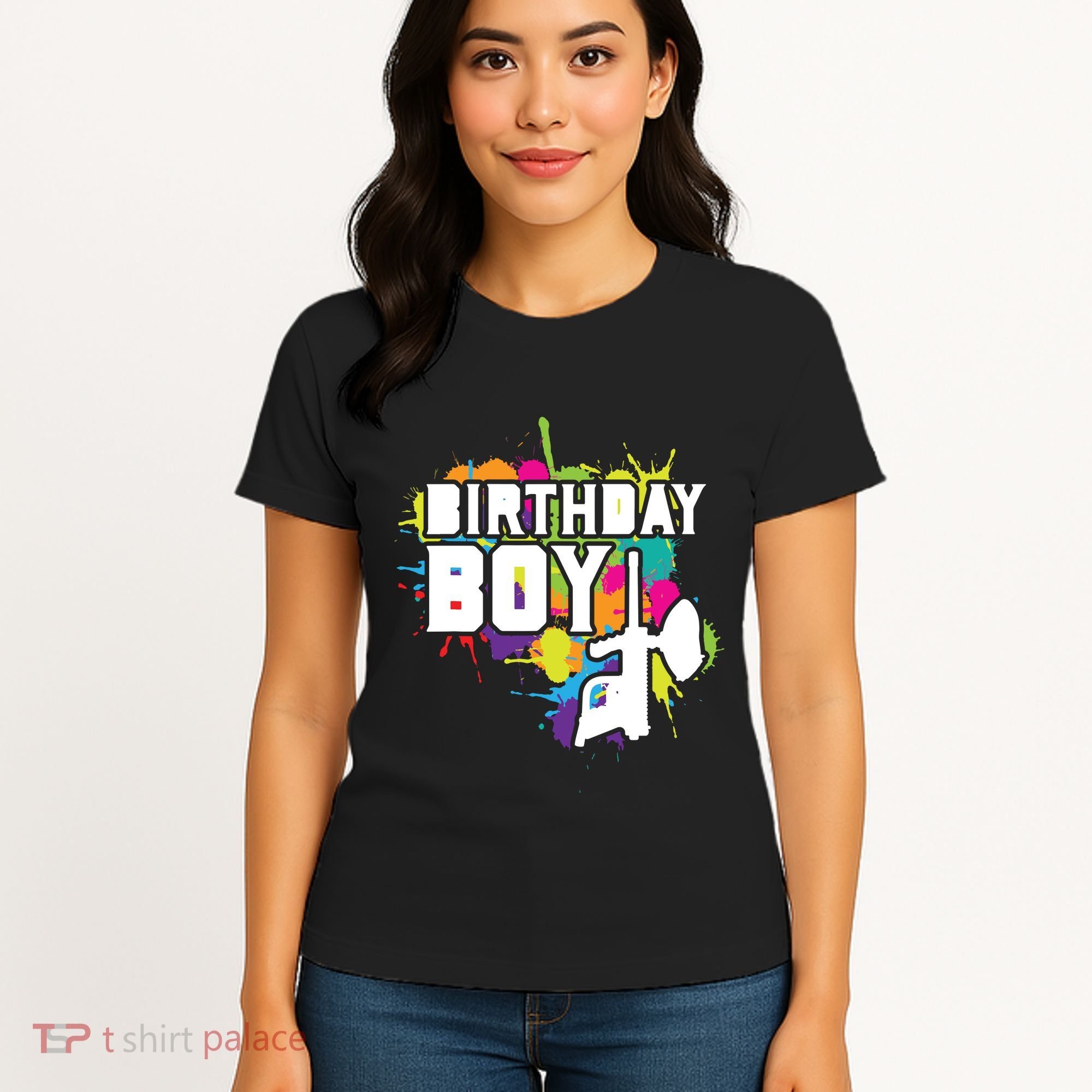 Paintball Birthday Party Theme Women's T-Shirt