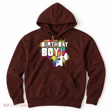 Paintball Birthday Party Theme Hoodie