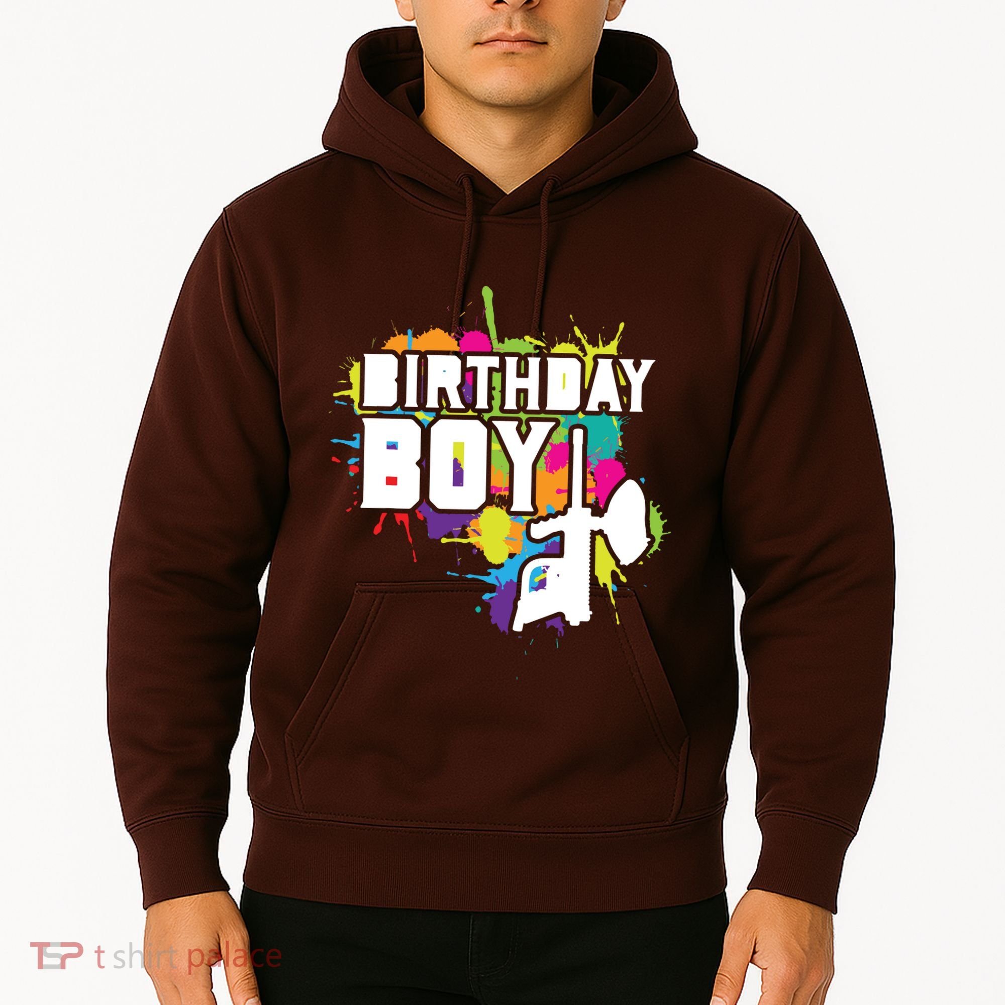 Paintball Birthday Party Theme Hoodie