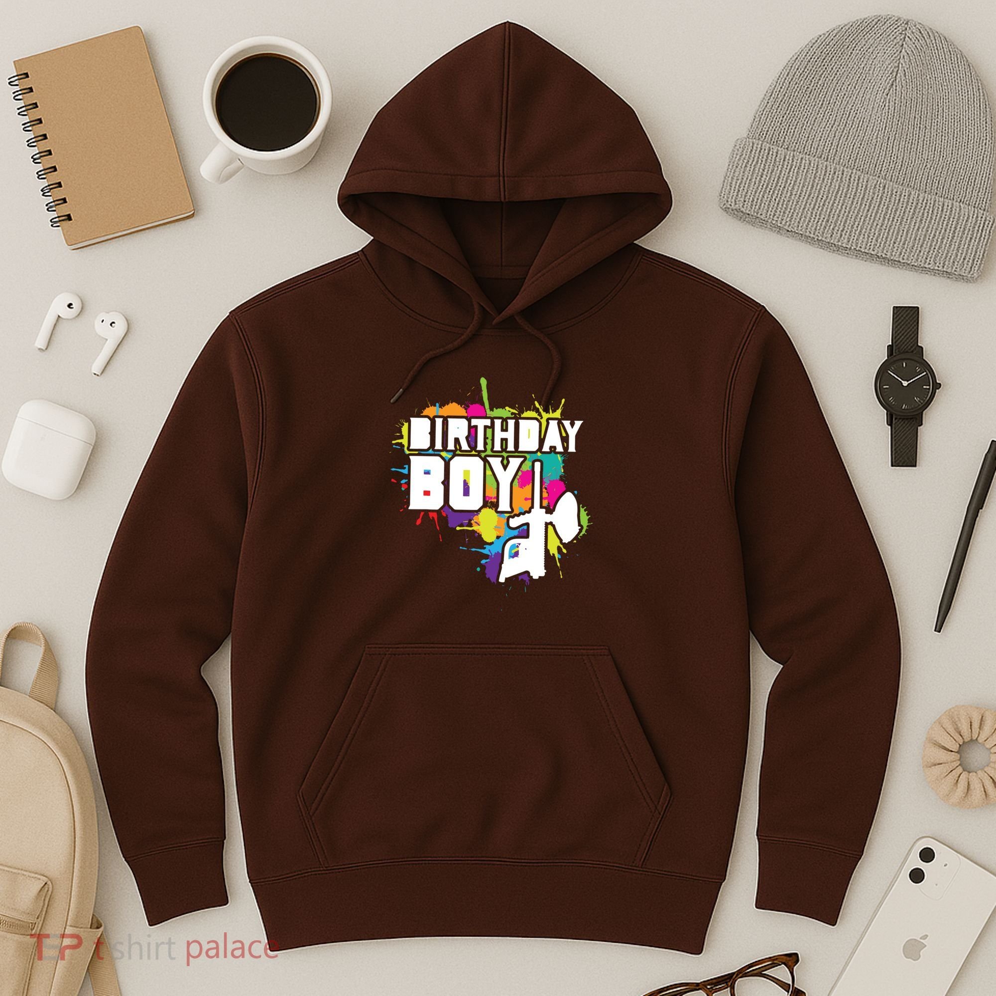 Paintball Birthday Party Theme Hoodie