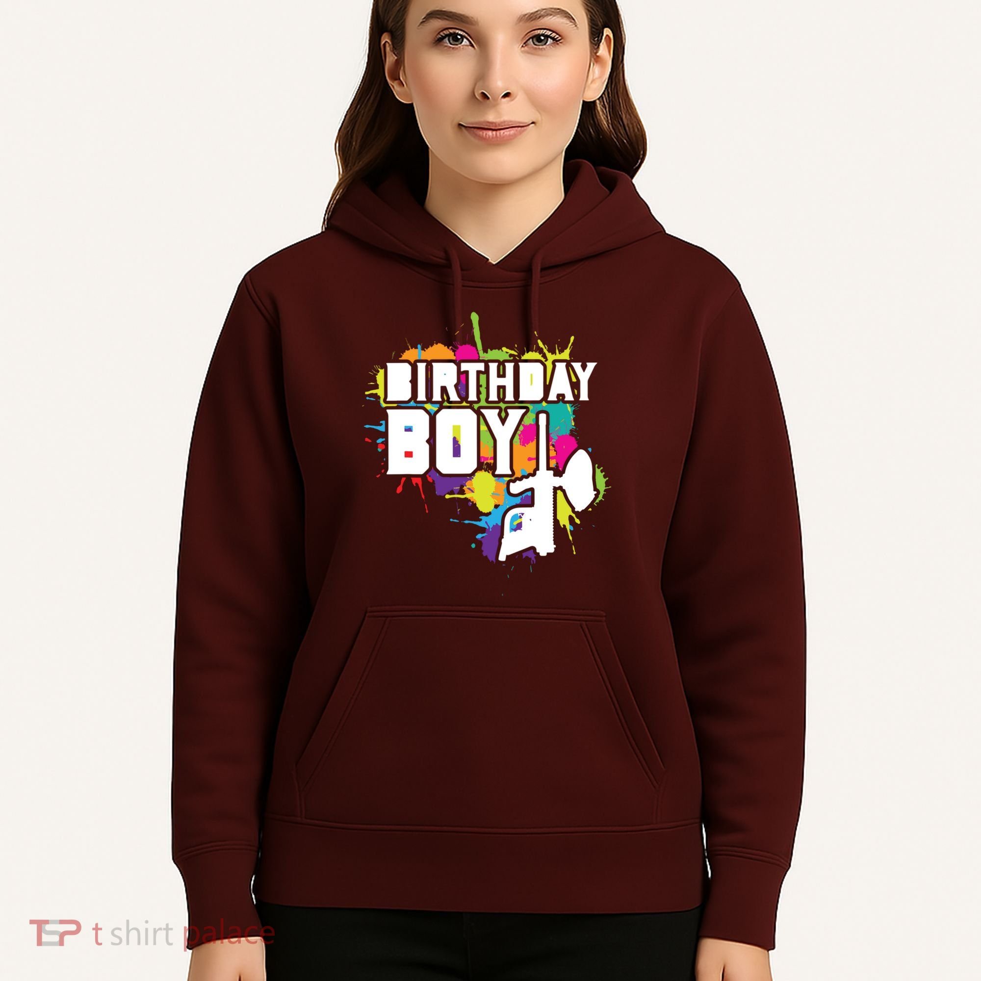 Paintball Birthday Party Theme Hoodie