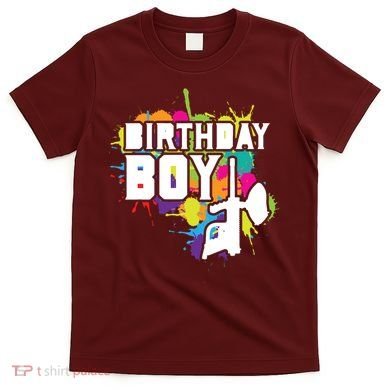 Paintball Birthday Party Theme T-Shirt