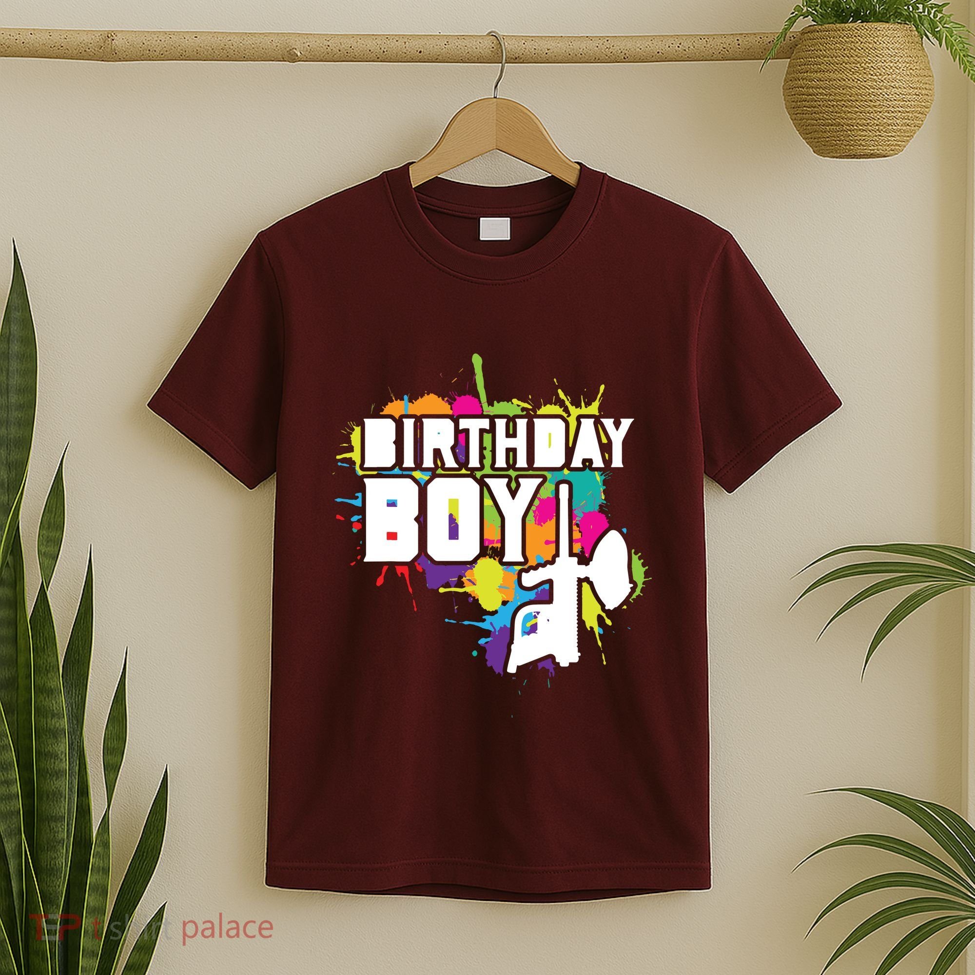 Paintball Birthday Party Theme T-Shirt