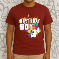 Paintball Birthday Party Theme T-Shirt thumb 3
