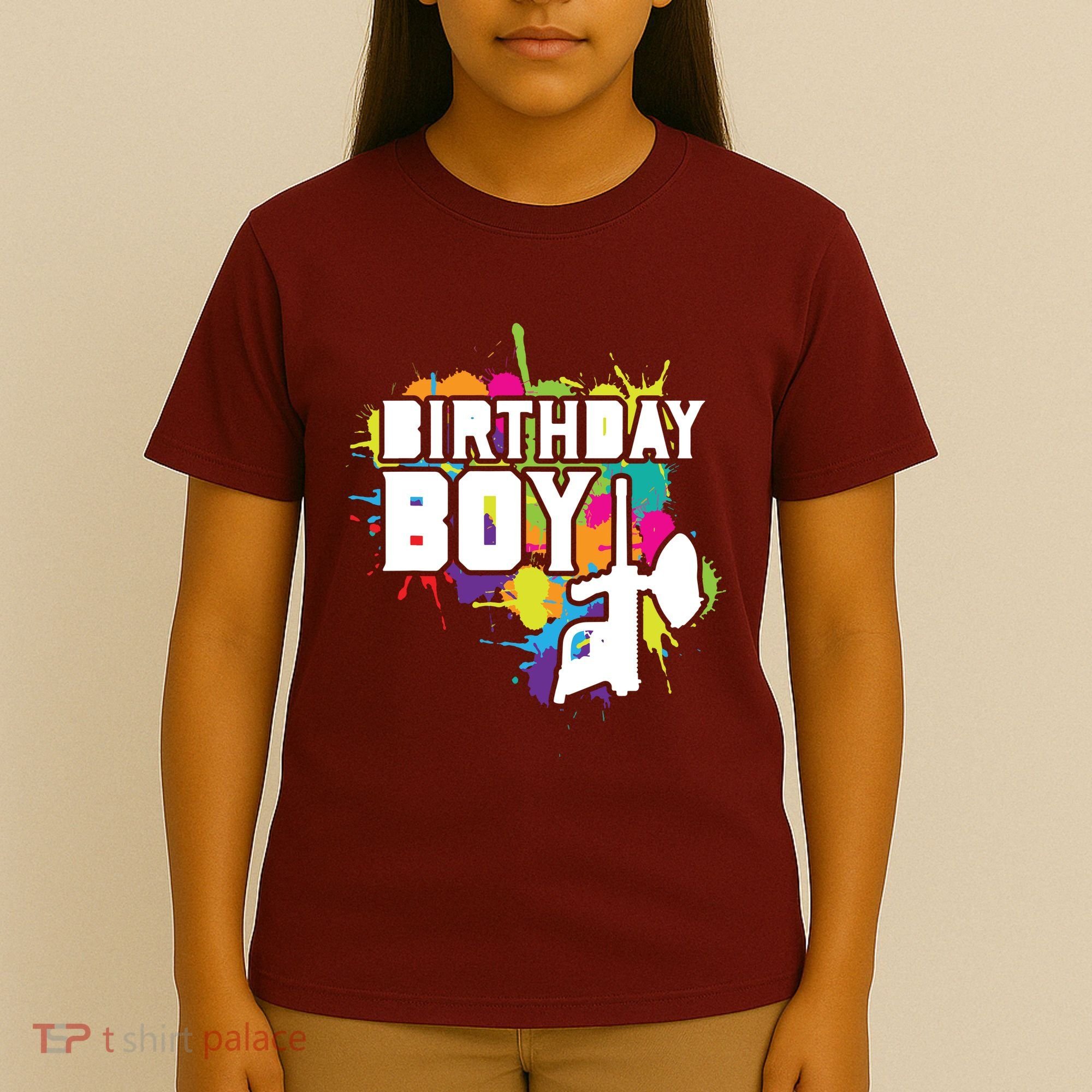 Paintball Birthday Party Theme T-Shirt