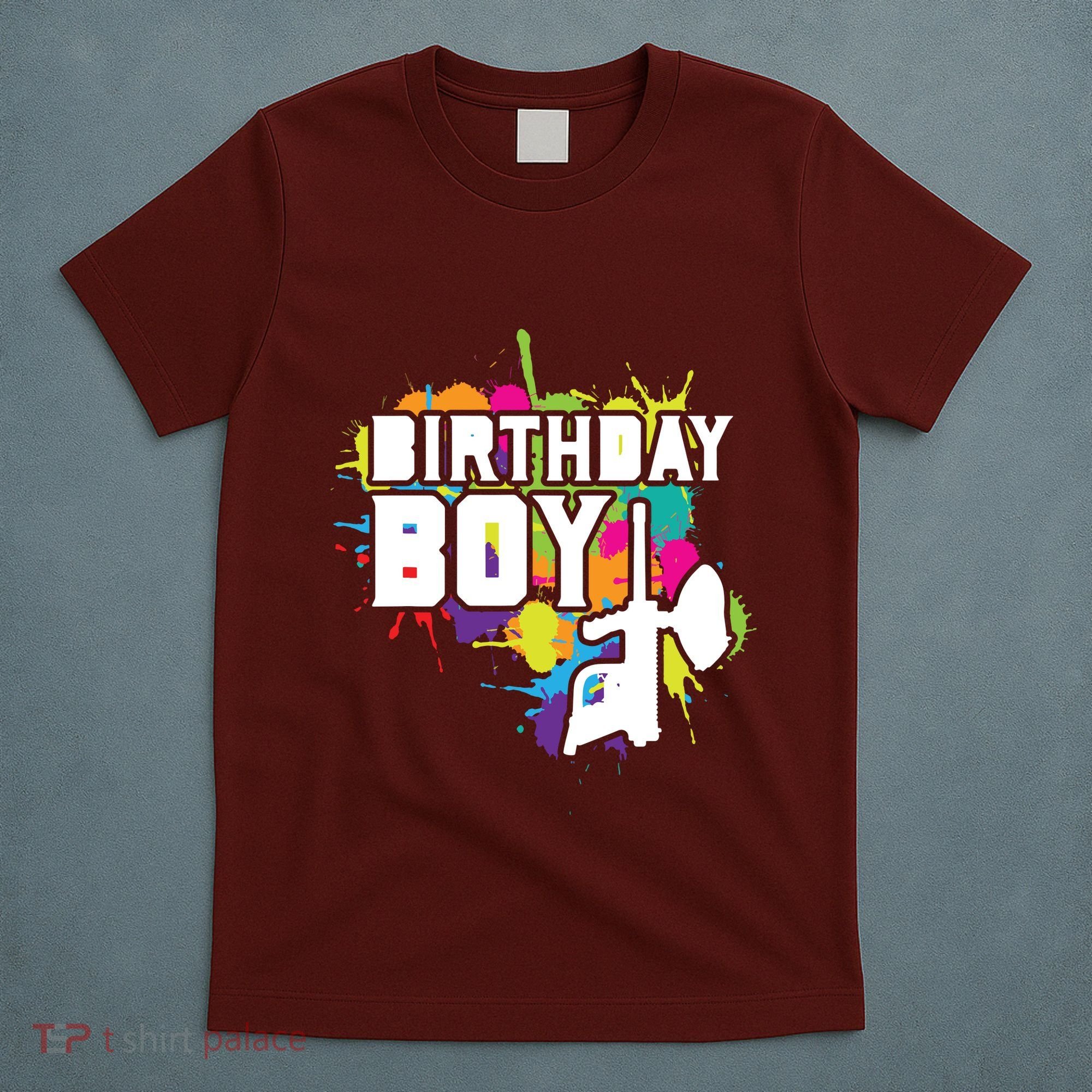 Paintball Birthday Party Theme T-Shirt