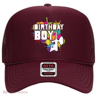 Paintball Birthday Party Theme Hat