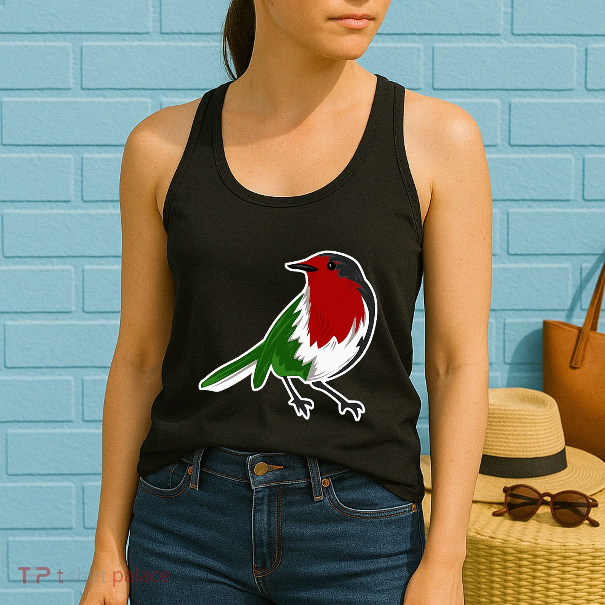 Palestinian Bird Palestinian Flag Palestine Women's Tank Top
