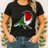 Palestinian Bird Palestinian Flag Palestine Women's T-Shirt thumb 2