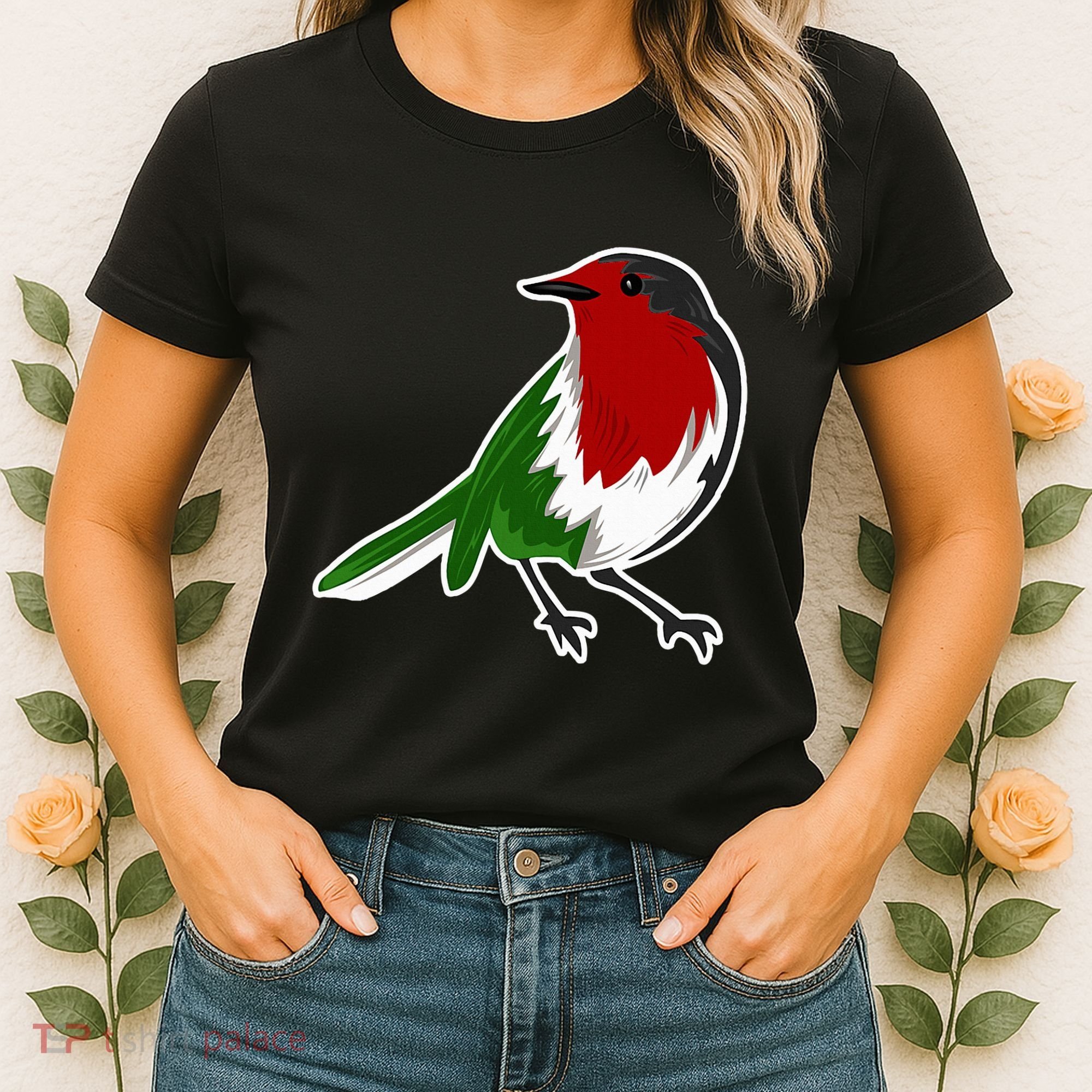 Palestinian Bird Palestinian Flag Palestine Women's T-Shirt