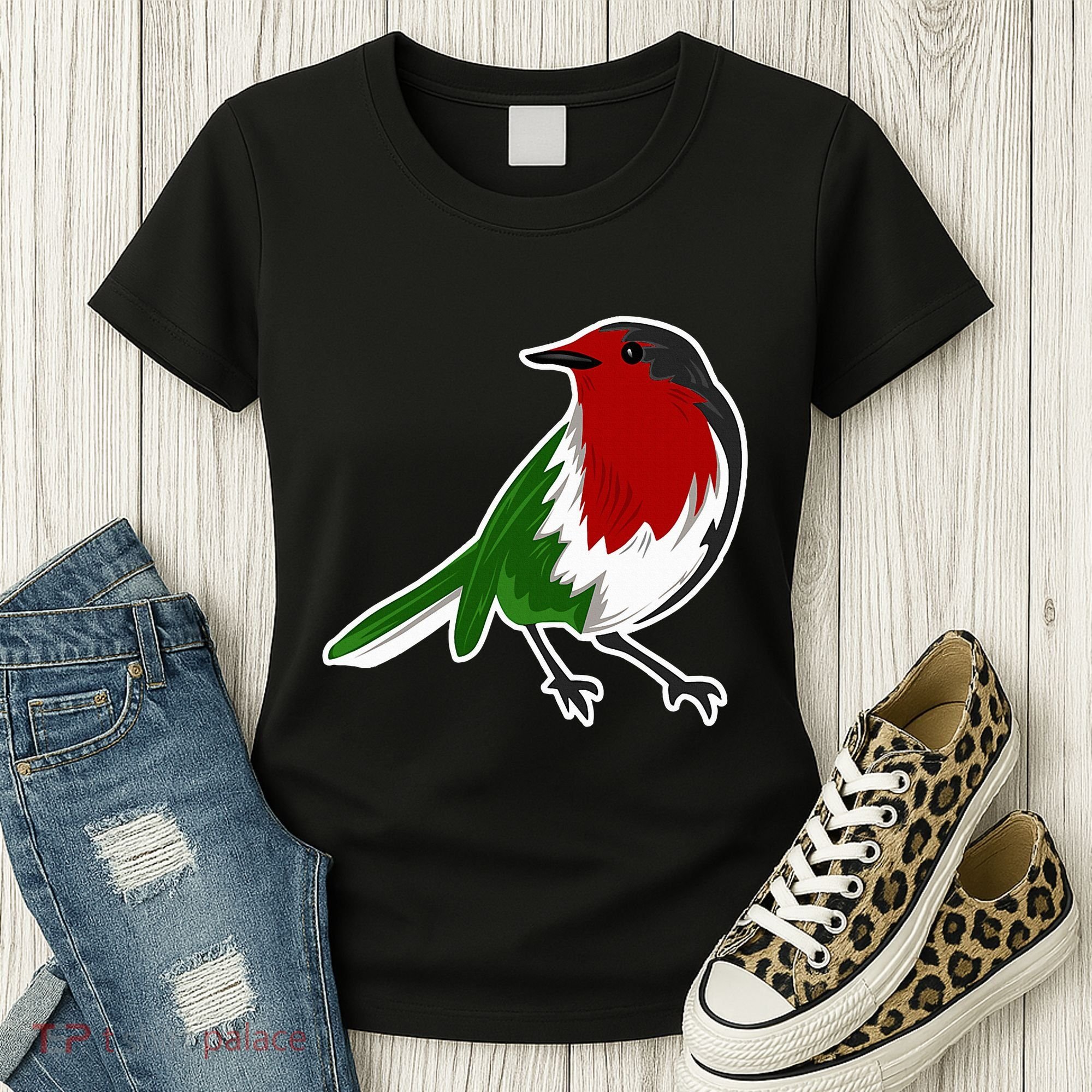 Palestinian Bird Palestinian Flag Palestine Women's T-Shirt
