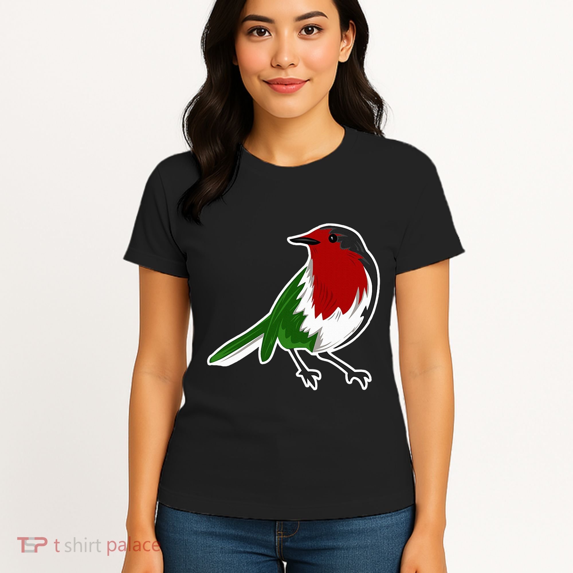 Palestinian Bird Palestinian Flag Palestine Women's T-Shirt