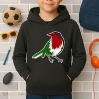 Palestinian Bird Palestinian Flag Palestine Kids Hoodie thumb 2