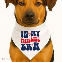 Philadelphia Baseball USA-Made Doggie Bandana thumb 1