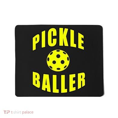 Pickle Baller Pickleball Player Design Mousepad