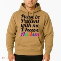 Please Be Patient With Me I Have Autism Hoodie thumb 2